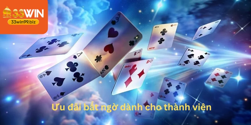 Ưu đãi bất ngờ dành cho thành viên